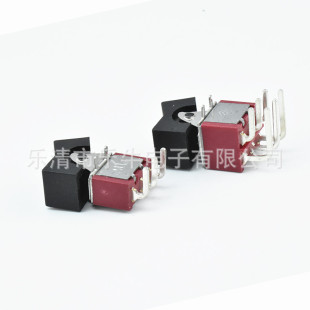 /6Mm Self-Locking Toggle Switch Control Switch 5 Feet 2 Gears/8 Feet 2 Gears Onon Side Pins Curved Feet