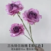 Three-headed lily of the valley rose-purple red