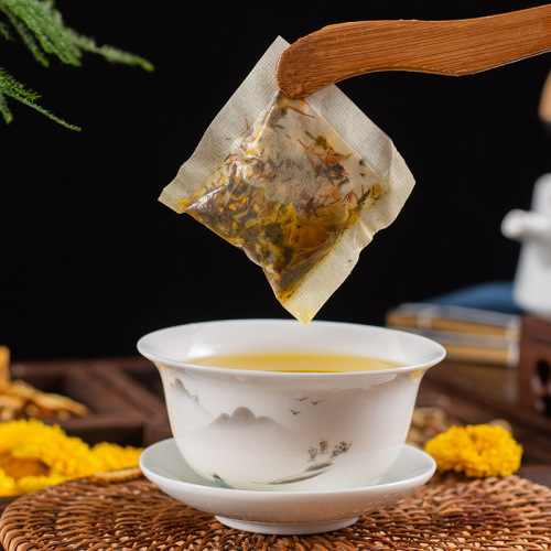 Shiqing Tea, Golden Chicken, Hovenia Seeds and Lemon Combination Herbal Tea Bags. Direct supply from the manufacturer, large quantity, preferential treatment.