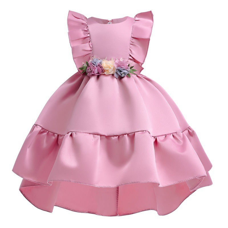 夏のキッズドレス服女の子子供パーティードレス|undefined