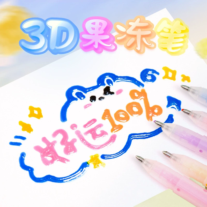 Трехмерная милая шариковая ручка для учеников начальной школы, 3D, DIY