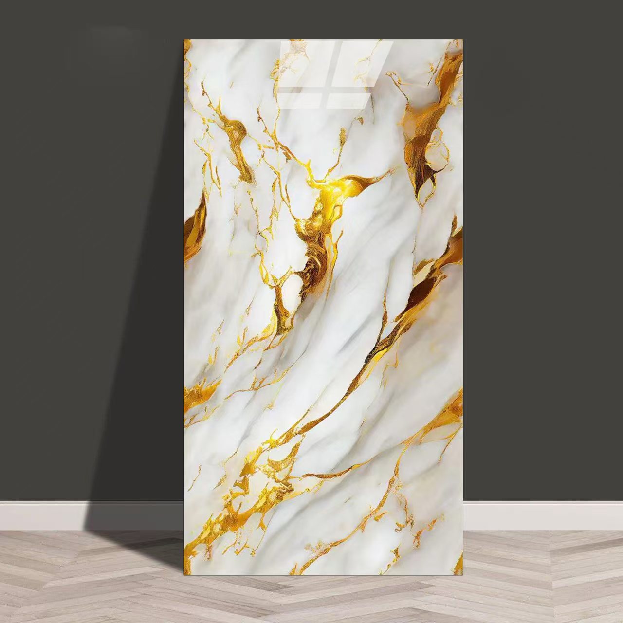 Baldosas de mármol transfronterizas autoadhesantes pegatinas de pared decorativas cocina gruesa baño renovación impermeable a prueba de aceite