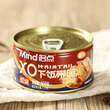 名点红XO烧下饭带鱼 开罐即食水产罐头速食鱼肉150g红烧带鱼