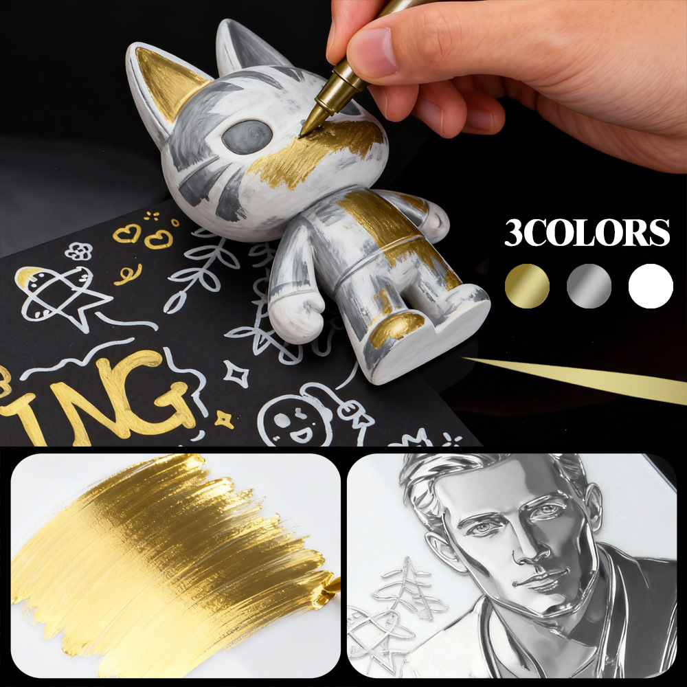 Metal acrílico hermoso lápiz de invitación para la temporada de graduación de la firma de la pluma de metal artesanía suministro transfronterizo