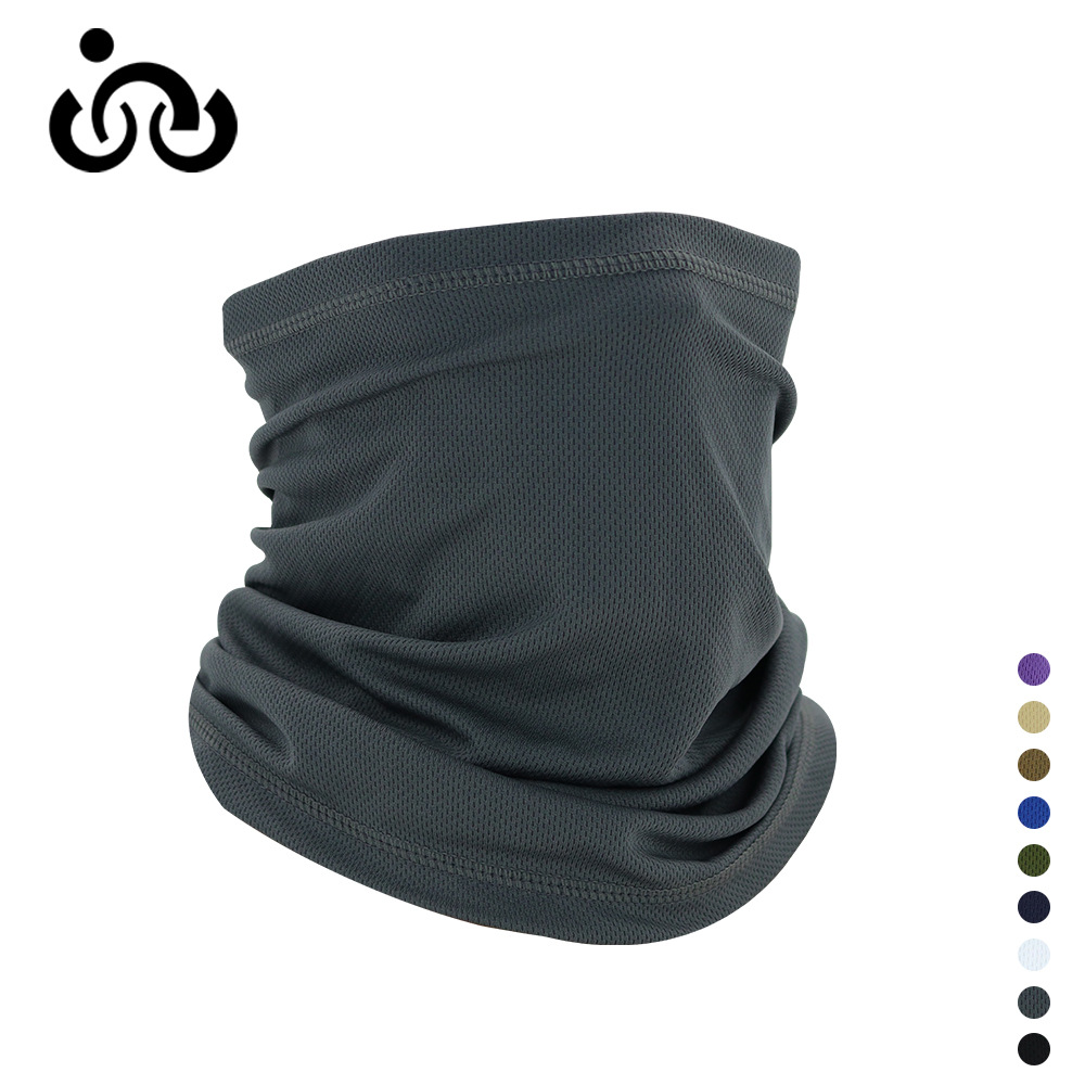 Mesh Sun Protection Scarf, Outdoor Quick-Drying Breathable Cycling Polyester Scarf, Sun Protection Face Protection, Cycling Scarf