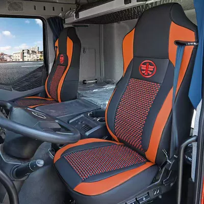 Seat cushion, seat cover: All-Inclusive Seat Cushion Interior Modification - high-end-model-gypsophila-ice-silk-model-black-brown-alone-main-drivers-piece