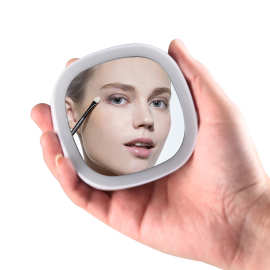 化妆镜干电池小夜灯卧室led灯迷你便携户外口袋小床头灯化妆镜