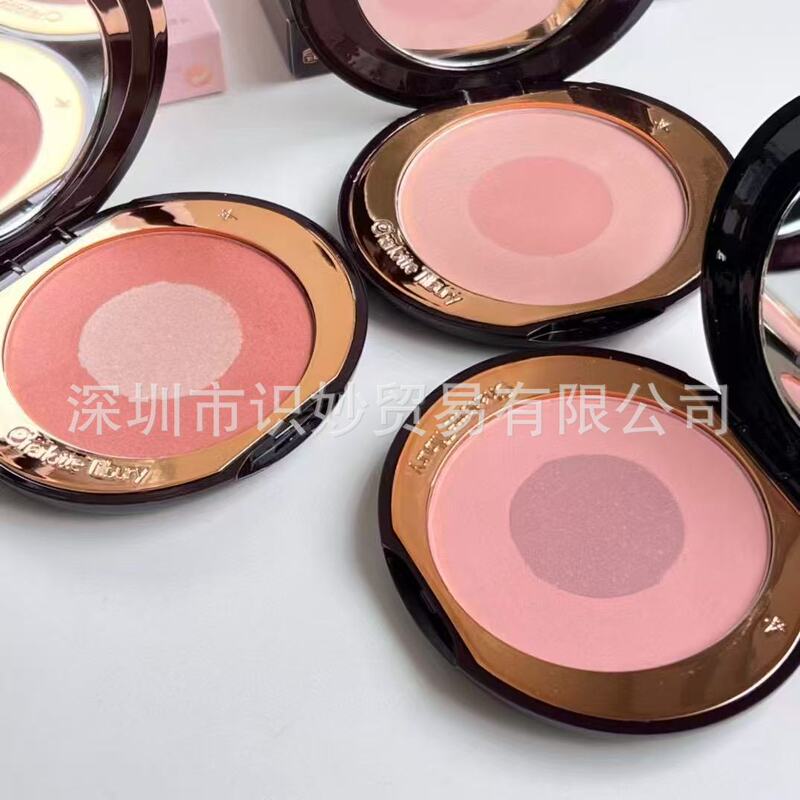 跨境货源CT双色糖心腮红ct彩盘FI初恋sex惹火pt枕边话修容盘粉光|undefined