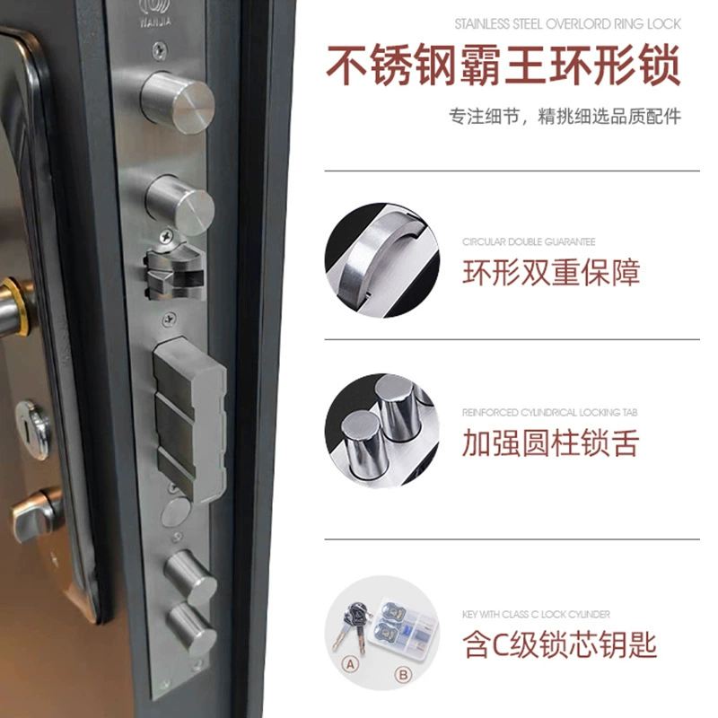 Safe villa stainless steel, anti-theft