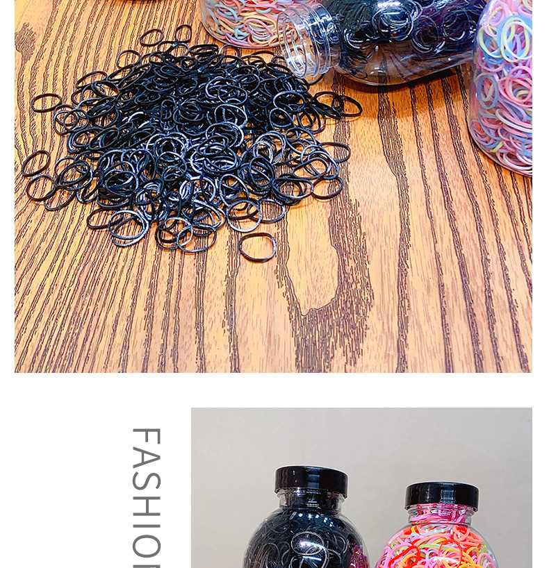 120g Weight Hair Tie Hair Accessories Type Simple Style Geometric Rubber Hair Tie 1 Set