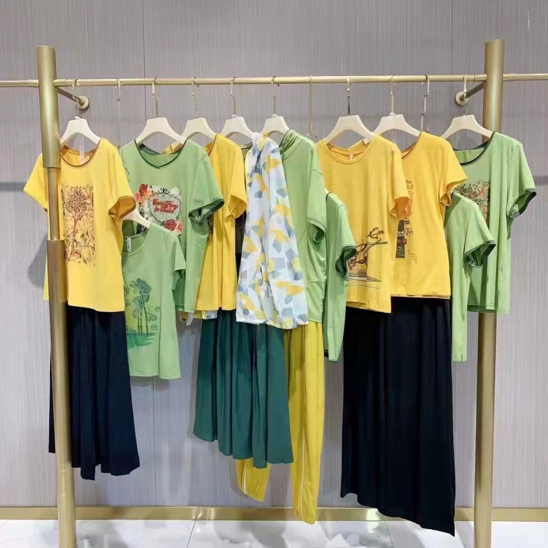 Yi Chi Manor, повседневная футболка большого размера 22 летнего Гуанчжоу высокого класса хлопка и льна