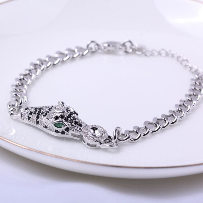 Bracelet медь длинный браслет с цирконием жемчугом, аксессуары, 18 карат белое золото, DIY, европейский стиль