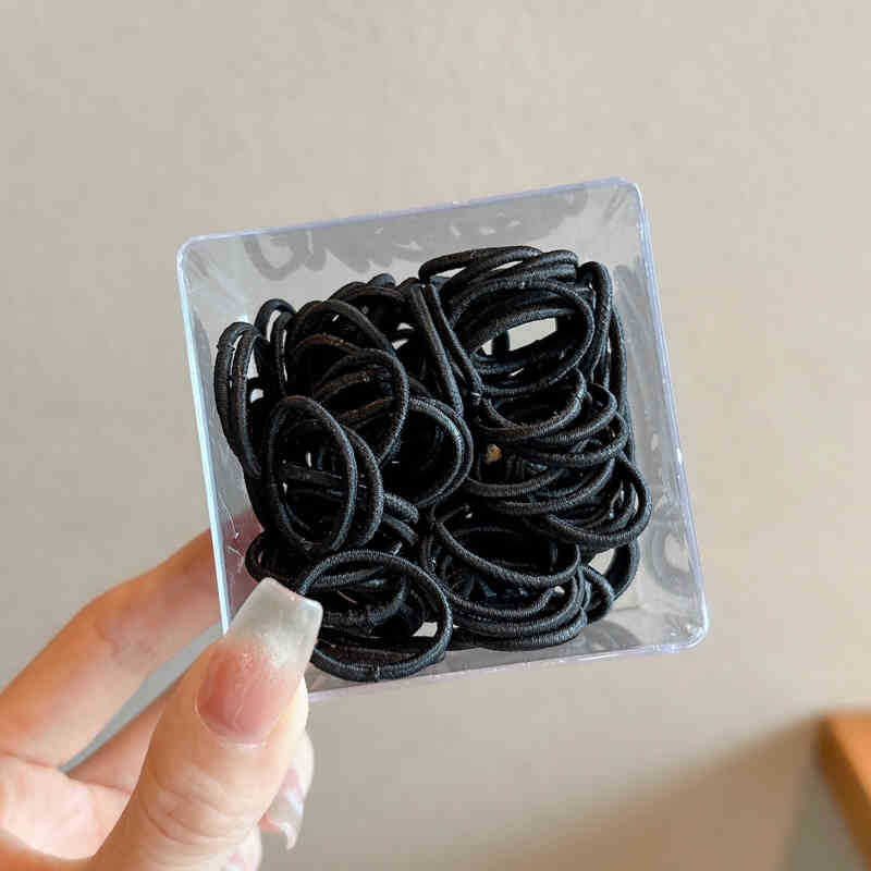 Banda de goma de los niños coreanos para mujeres anillo de cabello 2024 nuevo estilo de alta calidad no lastimar cabello cuerda de cabello accesorios de cabello de cabeza de bebé