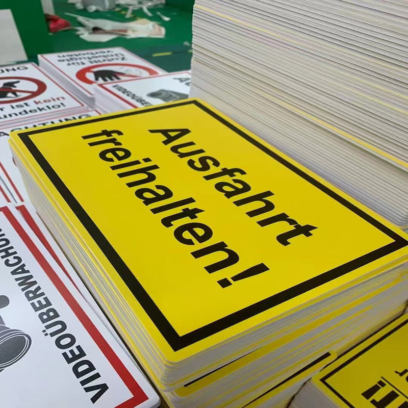 Cross-Border Export Chevron Board High-Definition Printing Pvc Board Special-Shaped Vertical Sign Engraving Uv Color Printing Flat Advertising Board Customization