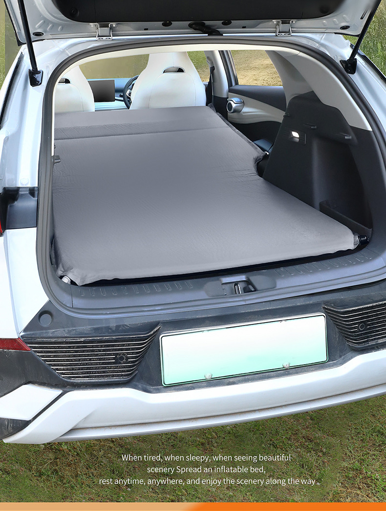Car Trunk automatic inflatable mattress for BYD yuan PLUS sleeping camping artifact car travel bed