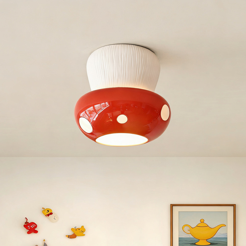 Dopamine Mushroom Balcony Corridor Aisle Light Cafe Dessert Shop Children's Room Surface-Mounted Downlight Foyer Ceiling Light Dopamine Mushroom Balcony Corridor Aisle Light Cafe Dessert Shop Children's Room Surface-Mounted Downlight Foyer Ceiling Light