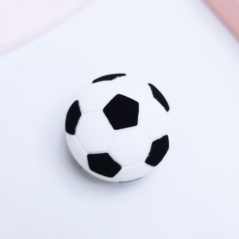 64g Weight Jewelry Boxes Classification 1 Piece Quantity Holiday, Daily Occasion Flocking Plastic Embryo Material Football Pattern Casual, Simple Style Style Casual Simple Style Football Flocking Plastic Embryo Jewelry Boxes 1