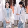 Xia Yan-Large lace shawl