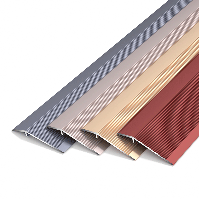 Tira de Transición para Desnivel de Aleación de Aluminio Impermeable para Pisos y Baños