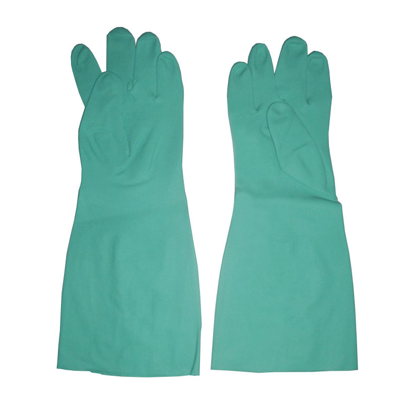 来百利RNU22-18 丁腈橡胶防化手套 防油耐磨劳保防护 实验室用