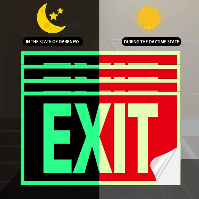 Светящийся логотип экспорта логотип Светящийся выход наклейки 12*7 дюймов экспорт светящийся логотип наклейки