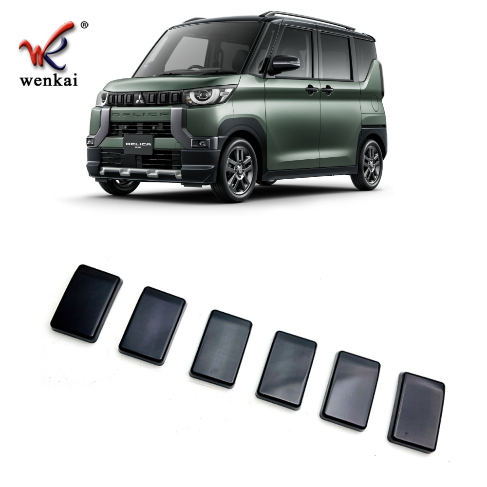 Adecuado para Mitsubishi 23 delica mini Frontal Medio malla modificación galvanoplastia TRIM rejilla frontal marco decorativo especial