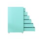 Cross-border Foreign Trade Drawer Cabinet Helmer Office Desk Storage Cabinet Color Iron Filing Cabinet Multi-layer Drawer Low Cabinet