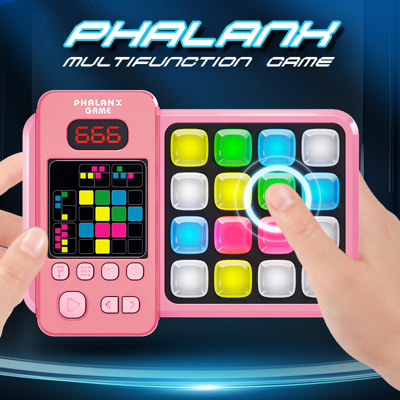 Cross-Border Tk Kidsren's Intelligent Array Breakthrough Game Console Adult Decompression Toy Thinking Training