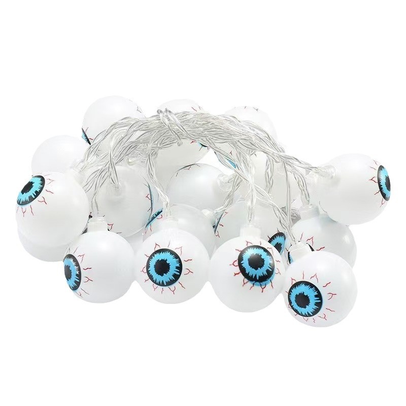 Decoración de Halloween LED fantasma ojo de lámparas de lámparas de lámparas de lámparas de fantasmas al aire libre accesorios de lámparas de color de atmósfera