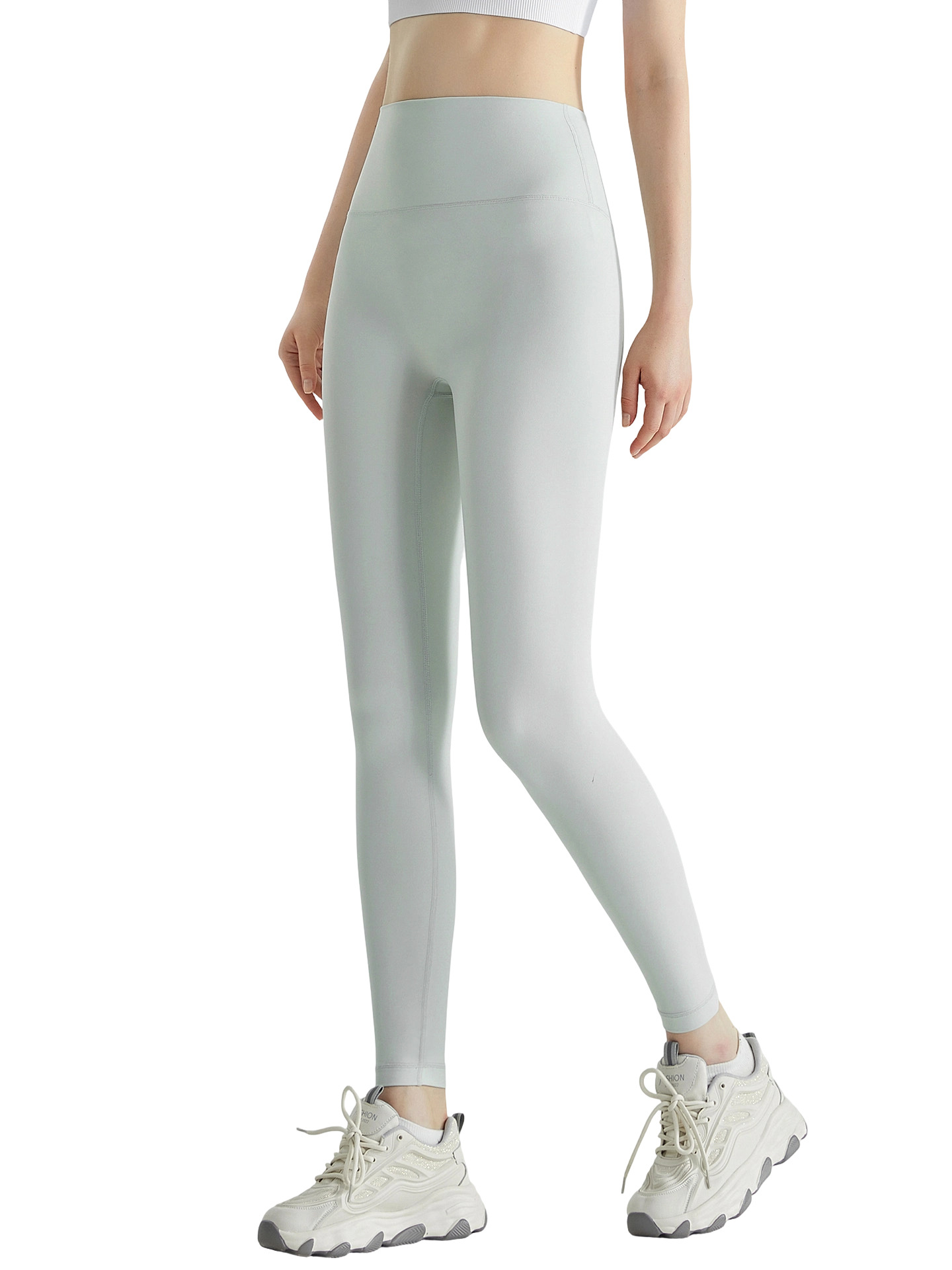 Pantalones de yoga antibacterianos Weiman 7A para mujer, de cintura alta, levanta glúteos, ajustados, pantalones deportivos para fitness, ropa de yoga para mujer al por mayor.