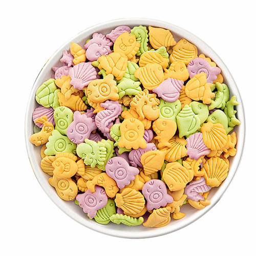 Fumeiwa children's vegetable biscuits wholesale 120g/canned children's leisure food snacks