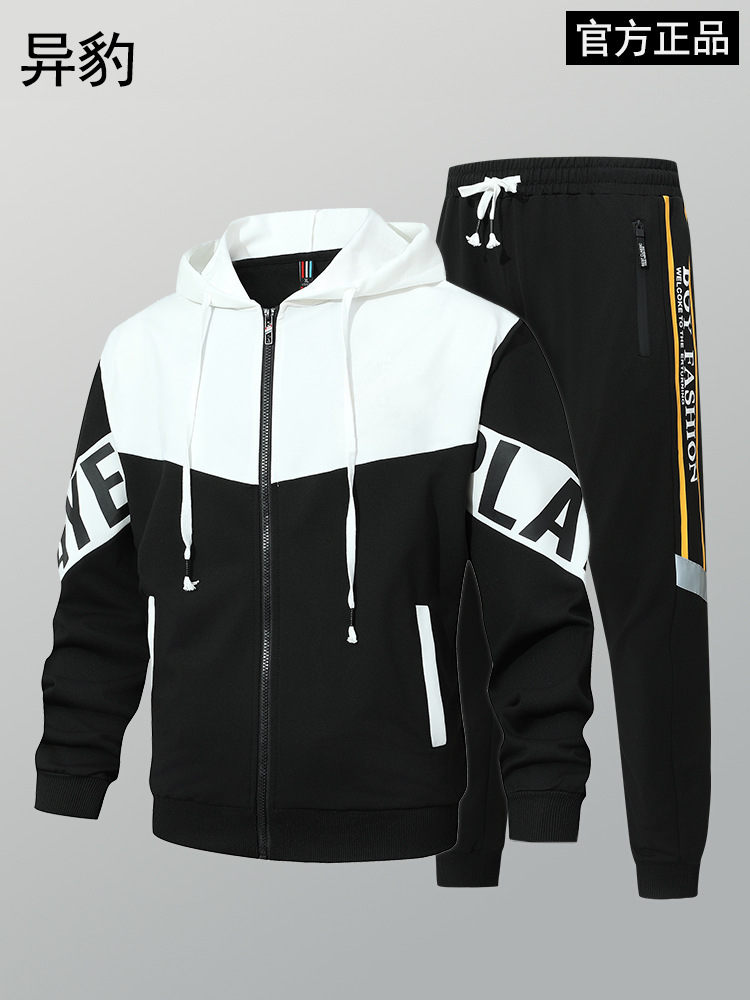 Uniformes de clase de otoño con logotipo impreso personalizado, trajes deportivos, sudaderas con capucha, conjuntos de dos piezas para uniformes de grupos de estudiantes jóvenes