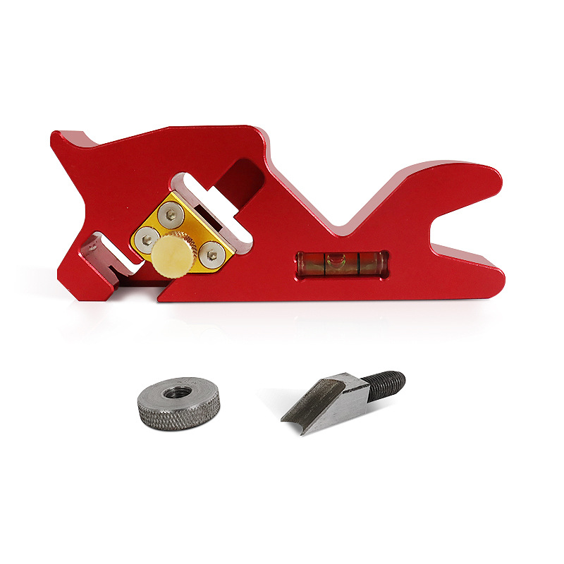 Carpintería Biselado cepillado manual 45 ° Bisel recorte cepillado eliminación de esquina ángulo de limpieza cuchillo de cepillado multi-bit conmutable DIY