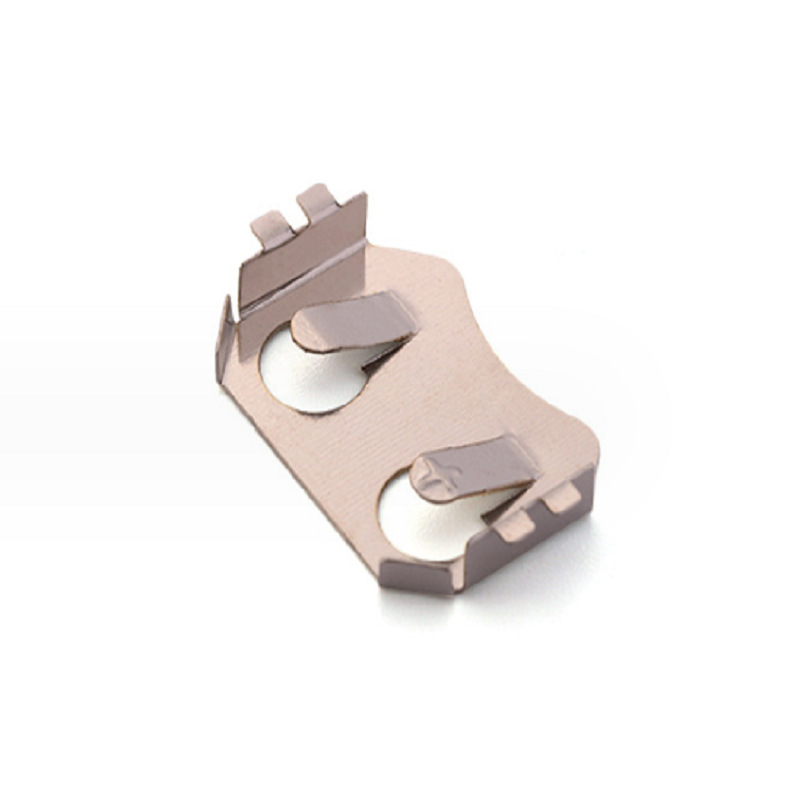 厂家CR2032电池扣 镀镍2032电池片 五金电池架  弹片扣CR2032