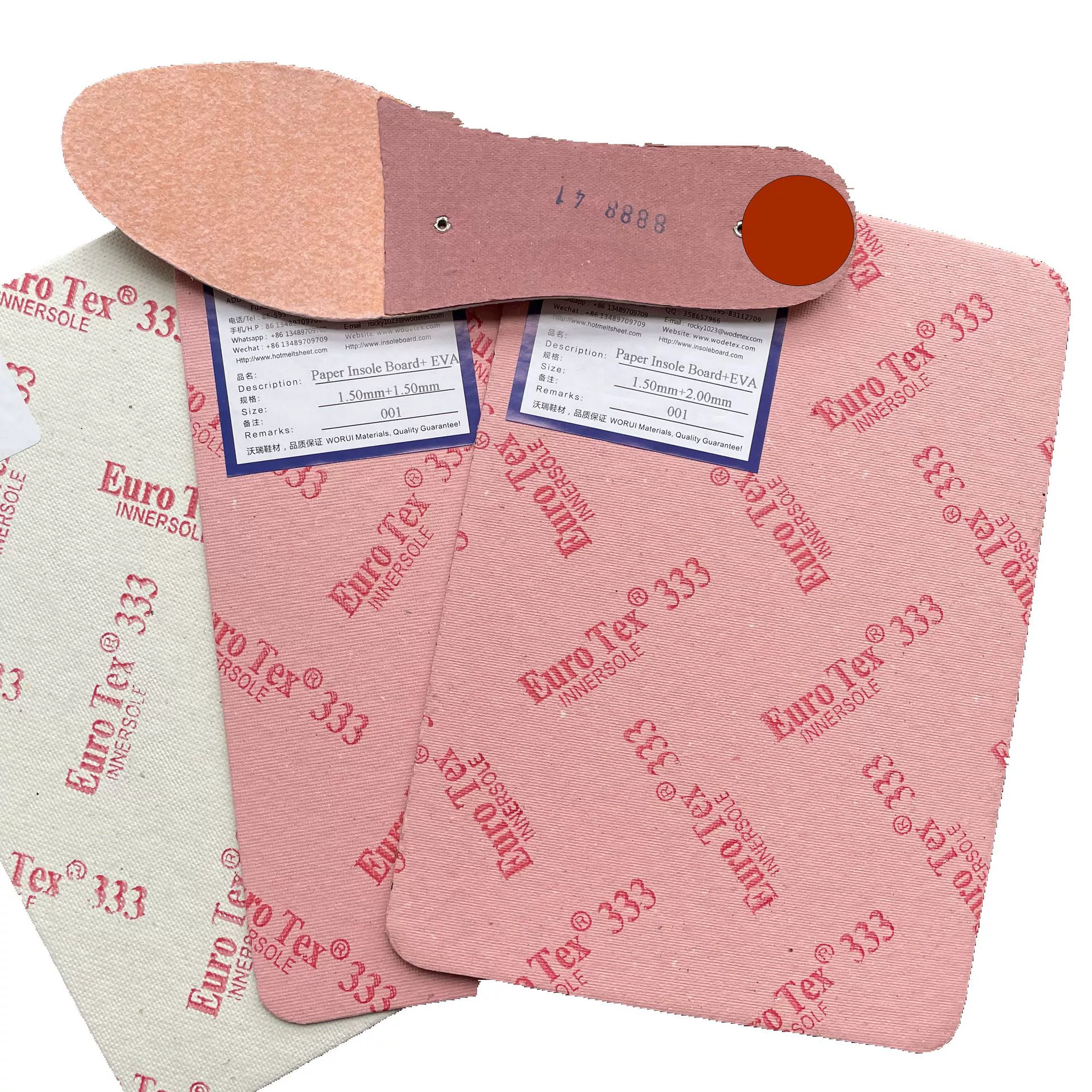 Самопроизводство и продана композитная эластичная пластина средней базовой пластины EVA с различной толщиной и цветным логотипом.