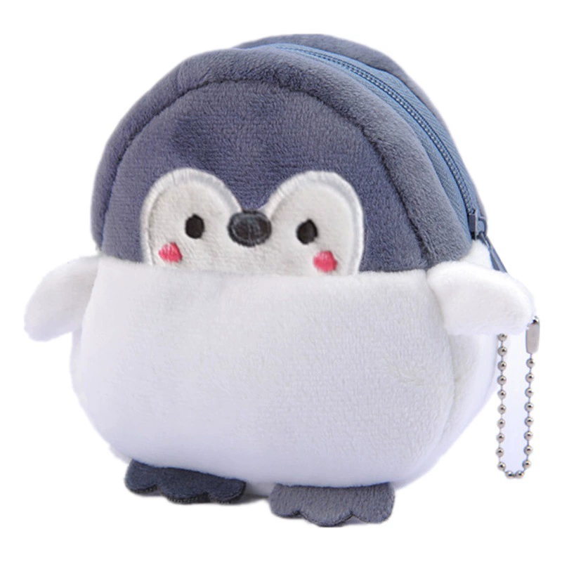 Трансграничный новый запас милый маленький пингвин Кошелек для монет рот красный конверт линия передачи данных сумка для смены сумки производители оптом