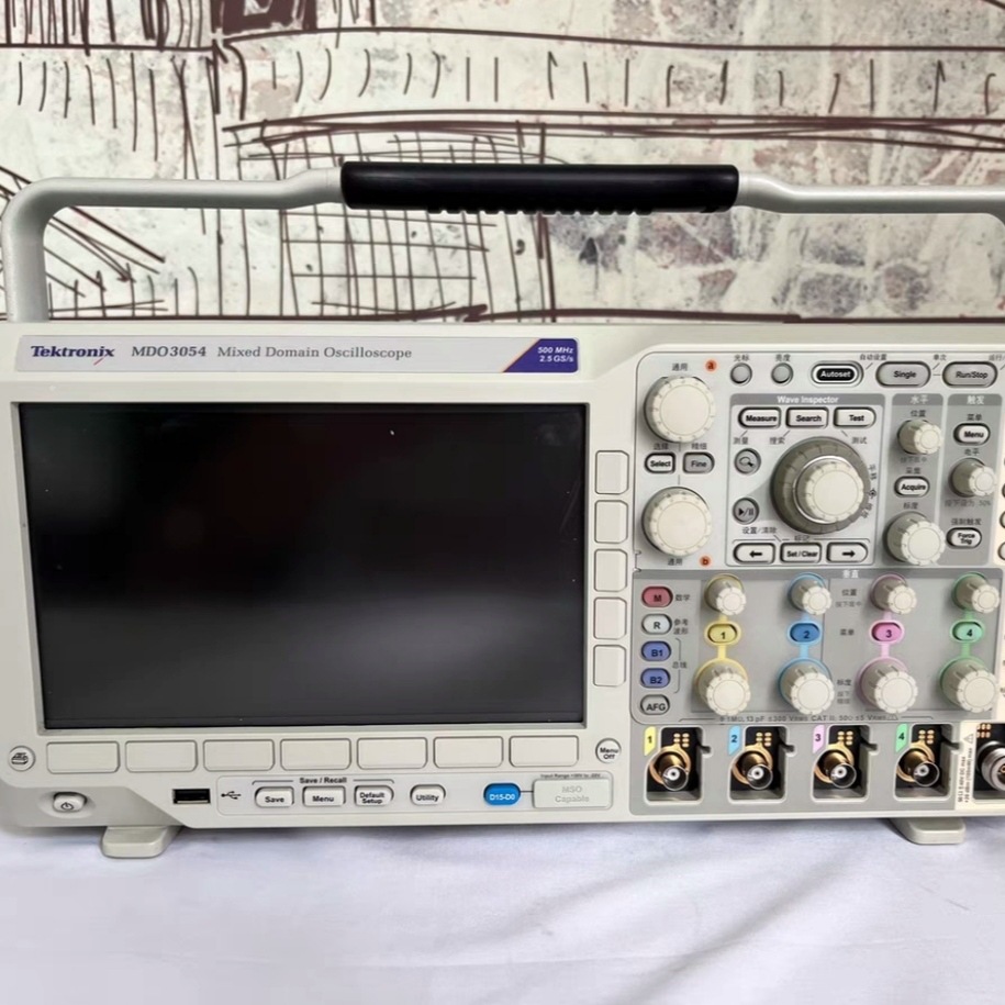 泰克Tektronix MDO3054混合域示波器 四通道 500MHz带宽 租售
