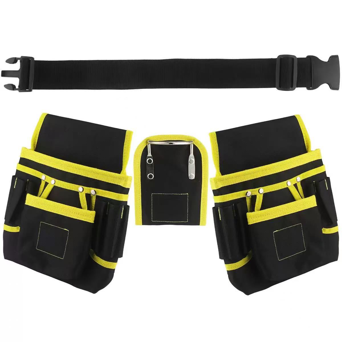 Ingenioso Oxford tela portátil impermeable electricista bolso de cintura multi-herramientas almacenamiento artefacto portátil para venta caliente transfronteriza