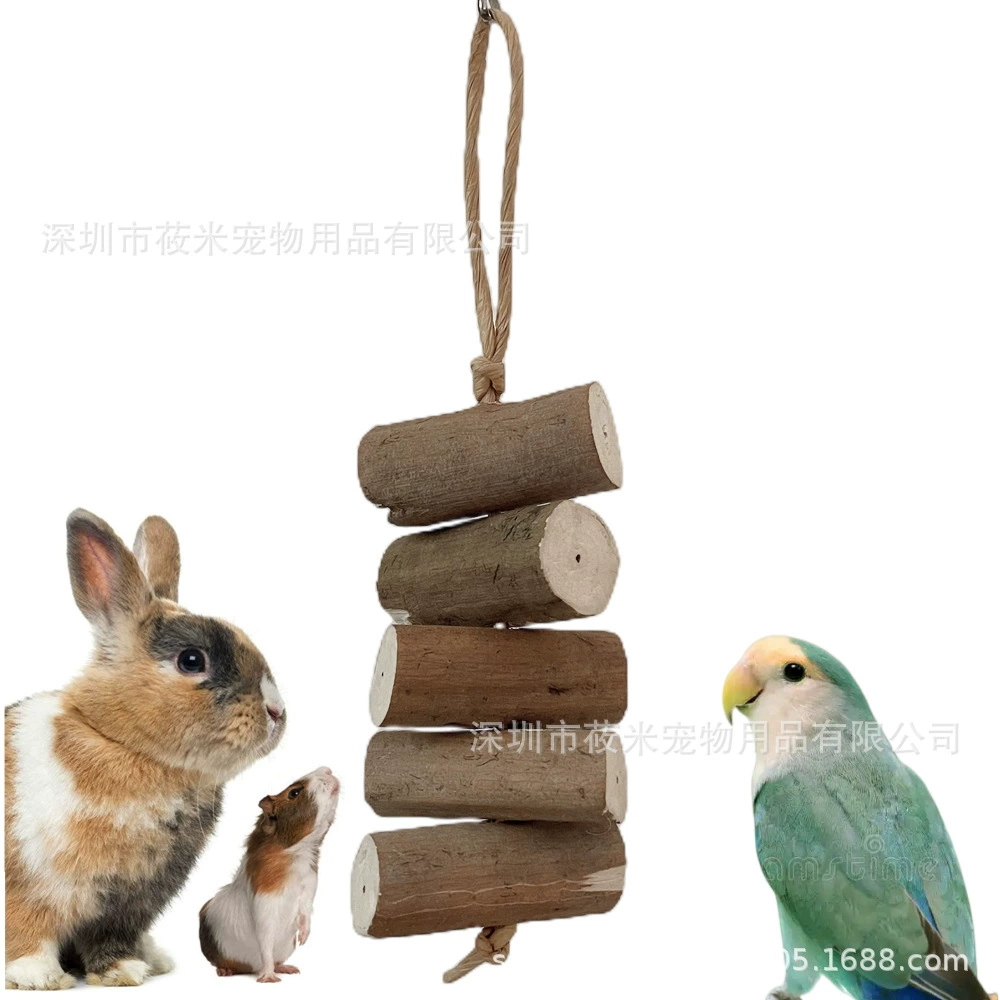 Игрушка-Попугай Игрушка для птиц кролик жевательная игрушка натуральное растение Грызущая нить для снятия коренных зубов душная игрушка съедобная