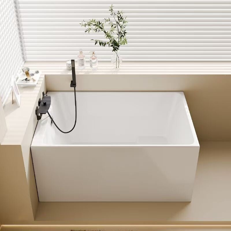 Acrylic deepened one-piece Japanese-style small apartment bathtub, freestanding small bathtub, deep-soaking seat-style mini bathtub Acrylic deepened one-piece Japanese-style small apartment bathtub, freestanding small bathtub, deep-soaking seat-style mini bathtub