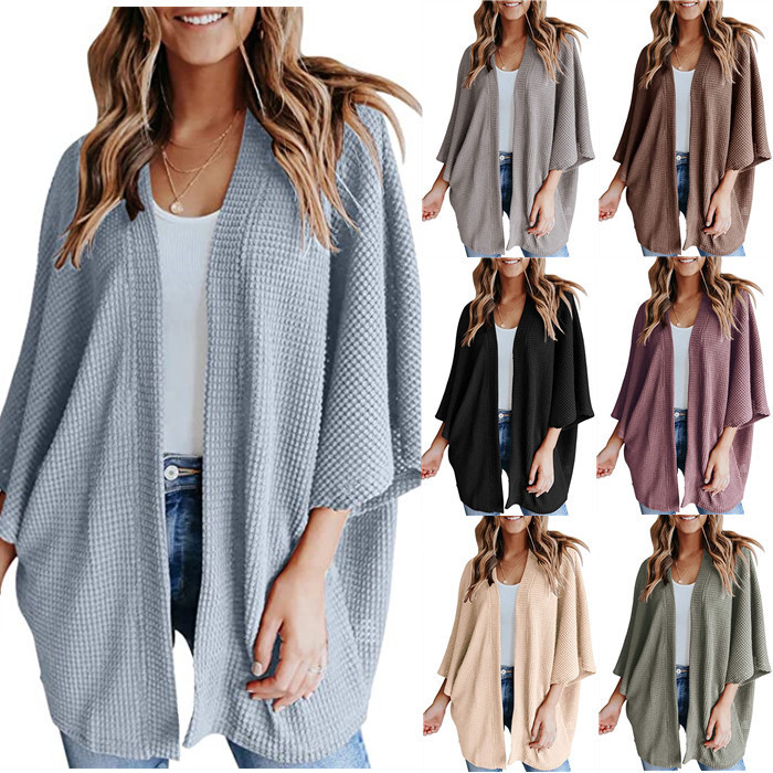 2024 Amazon Ebay European and American Autumn and Winter New Popular Cardigan Knitwear Knitwear T-Shirt Top Women's Thick 2024 Amazon Ebay European and American Autumn and Winter New Popular Cardigan Knitwear Knitwear T-Shirt Top Women's Thick