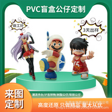 PVC盲盒公仔来图样专业工厂制作潮流树脂手办公仔卡通吉祥物摆件