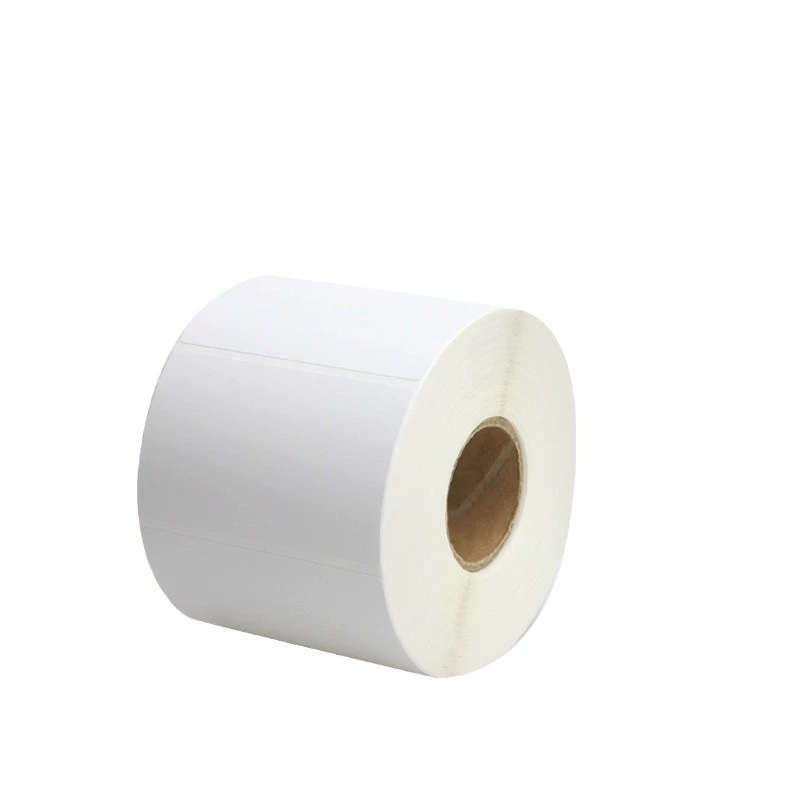 Coated paper 50*30 20 40 60 80 90 100 70 Self-adhesive barcode label printing paper 160 double rows