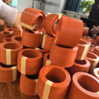 氟胶材质橡胶夹布织物V组七件套 五件套 活塞杆活塞液压油封