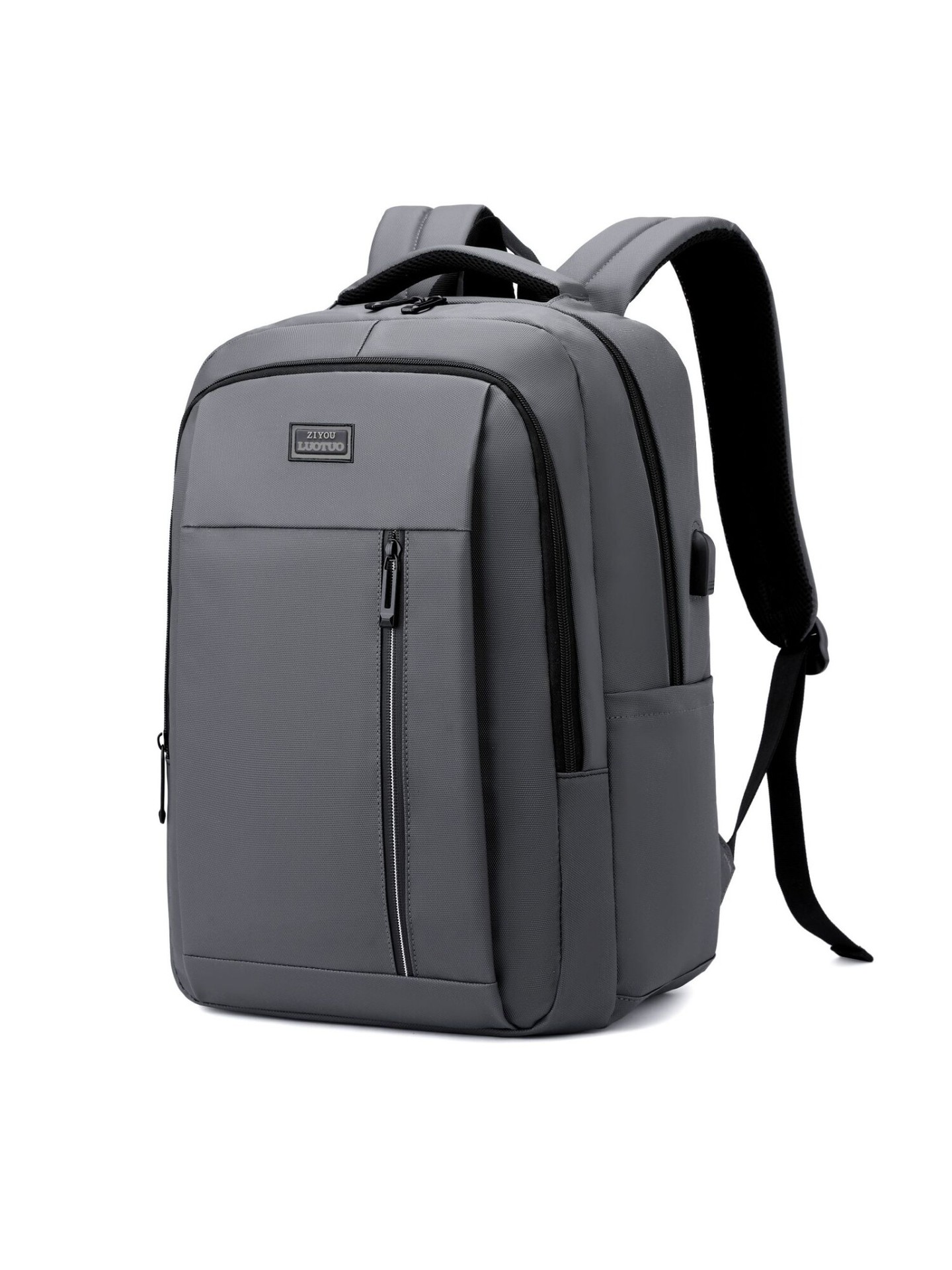 Tendencia de negocios de hombro película de envoltura hombre de gran capacidad de transporte urbano mochila de computadora impermeable bolsa de viaje de estudiantes universitarios