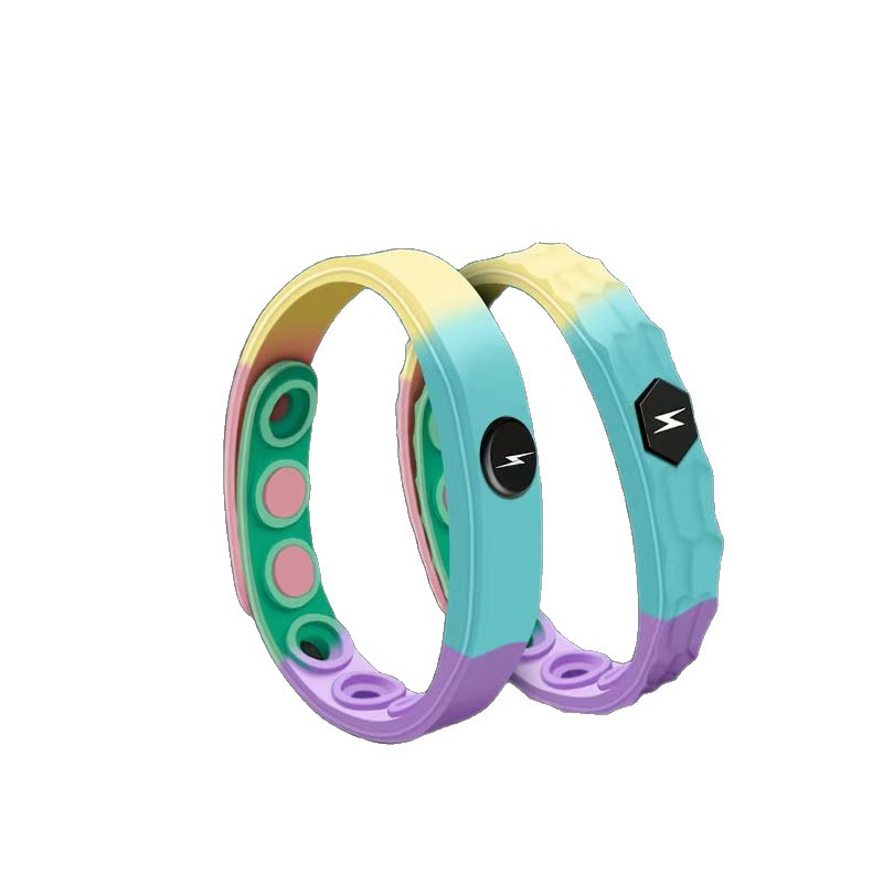 Pulsera de silicona antiestática inalámbrica de venta directa de fábrica para otoño e invierno, antiestática inteligente para eliminar la electricidad estática del cuerpo humano