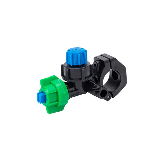 Greenhouse pipe nozzle external water running internal water fan spray nozzle high pressure atomization sleeve pipe threaded nozzle chemical spraying machine