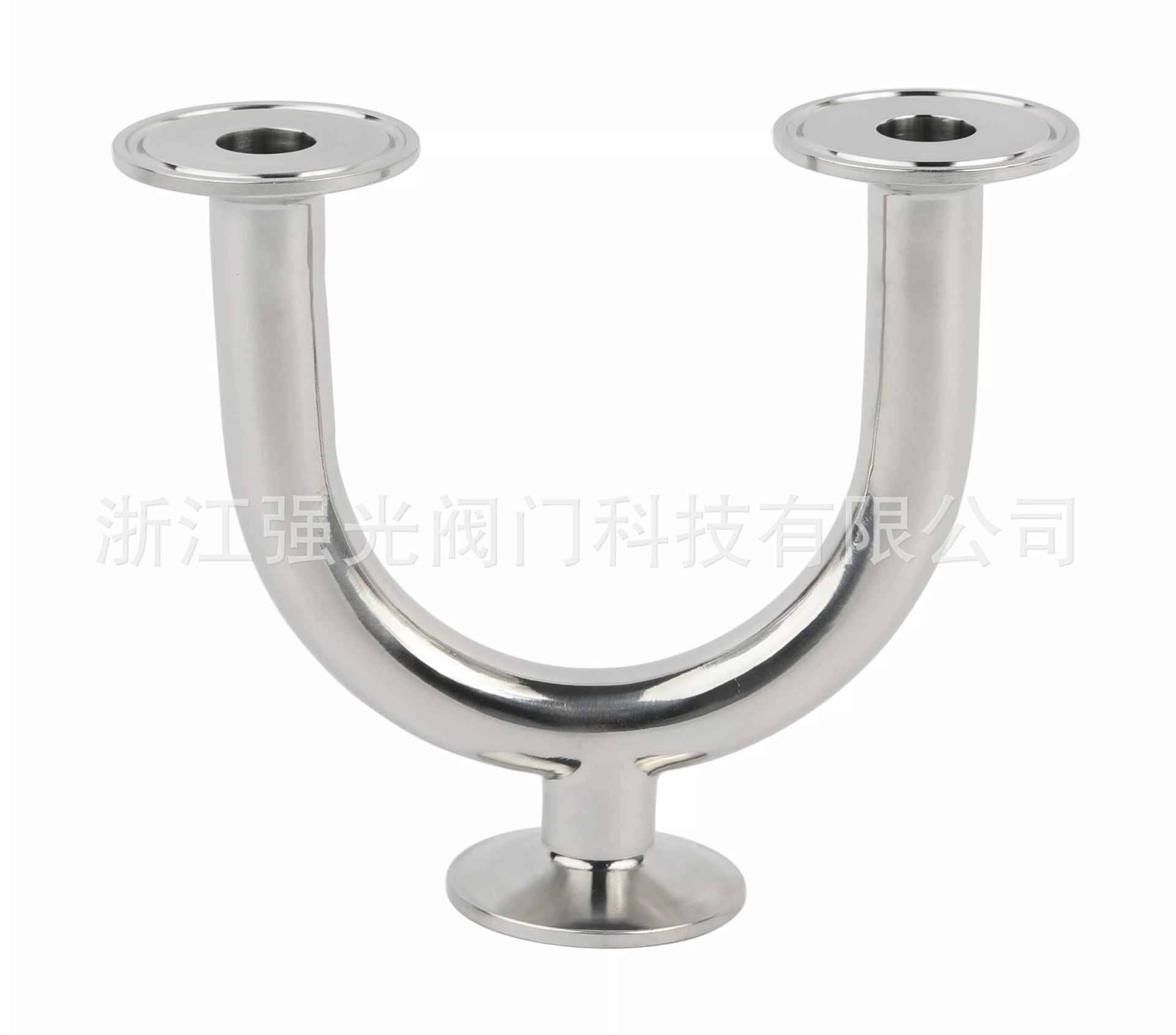 卫生级U型三通，快装，焊接，Y型三通，不锈钢，卡箍式