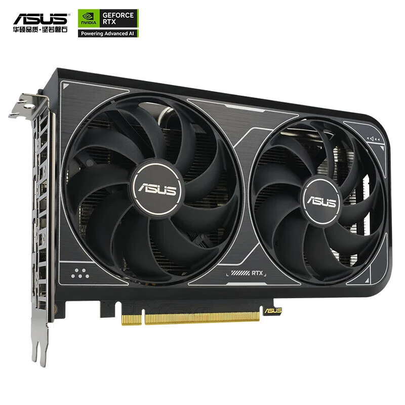 Подходит для Asus TUF Snow Leopard E-sports Gaming Graphics Card DUAL-RTX4060-O8G-V2