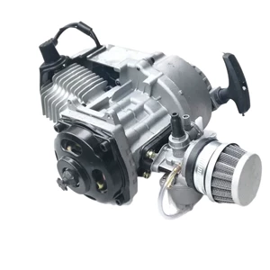 49CC 2-Taktlı Kiçik Dörd Təkərli Mühərrik Mini Motosiklet Benzin Mühərriki